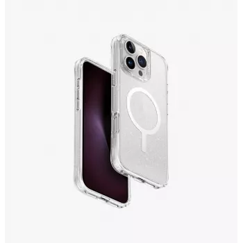UNIQ LifePro Xtreme ovitek za iPhone 16 Pro Max 6,9 inch MagClick polnjenje prosojno/tinsel lucent