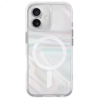 UNIQ Coehl Savon ovitek za iPhone 16 6,1 inch magnetno polnjenje Bubble Prism