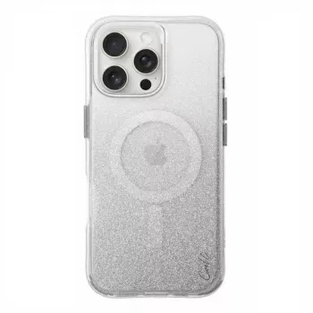 UNIQ Coehl Lumino ovitek z magnetnim polnjenjem za iPhone 16 Pro Max 6,9 inch Sparkling Silver