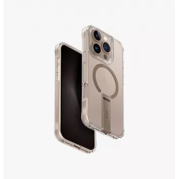 UNIQ Eleva z ovitkom Vertica Stand za Apple iPhone 16 Pro 6,3 inch Lucent Clear