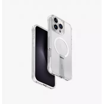 UNIQ Eleva z ovitkom Vertica Stand za iPhone 16 Pro Max 6,9 inch Lucent Clear