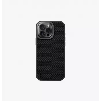 UNIQ Keva Max ovitek za iPhone 16 Pro 6,3 inch MagClick polnjenje – črna carbon