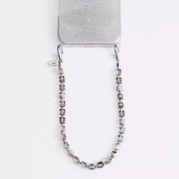 UNIQ Coehl Candy Gem univerzalni naramni trak za zapestje Silver Sparkling