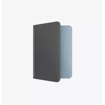 UNIQ Belmont držalo za potni list z Apple Find My in RFID zaščito, sivo-modra
