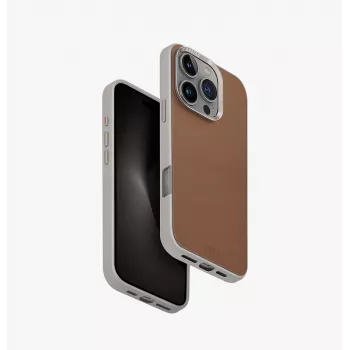 UNIQ Lyden DS ovitek za Apple iPhone 16 Pro 6,3 inch MagClick polnjenje karamelno/slonokoščasta