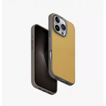 UNIQ Lyden DS ovitek za Apple iPhone 16 Pro 6,3 inch MagClick polnjenje karamelno/slonokoščasta