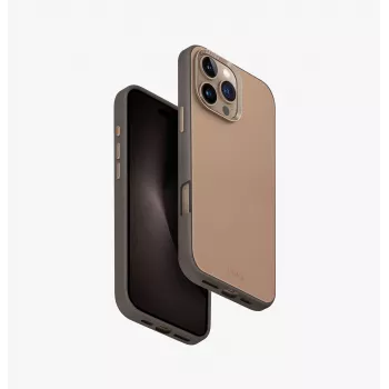 UNIQ Lyden DS ovitek za iPhone 16 Pro Max 6,9 inch, MagClick polnjenje, Washed Blue-Black
