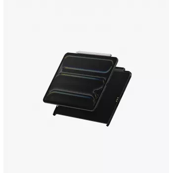 UNIQ Axel Folio ovitek za iPad Pro 11 inch M4 2024 / M5 2025, Black Ebony