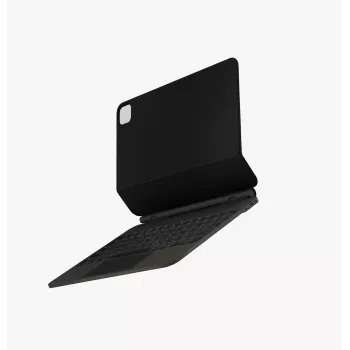 UNIQ Venno Pro magnetni pametni ovitek s tipkovnico za iPad Pro 13 M4 2024 / M5 2025, črn