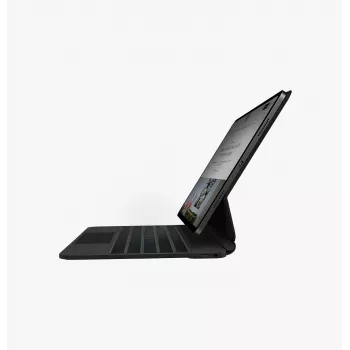 UNIQ Venno Pro magnetni pametni ovitek s tipkovnico za iPad Pro 13 M4 2024 / M5 2025, črn