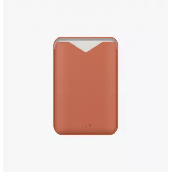 UNIQ Lyden Evo magnetna denarnica s stojalom za telefon, rumena