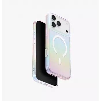 UNIQ Iridescia ovitek za Apple iPhone 17 Pro Max Magclick polnjenje, Holo Quartz