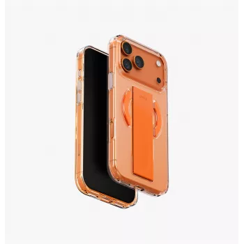 UNIQ Heldro Air ovitek za iPhone 17 Pro Max MagClick polnjenje, oranžen