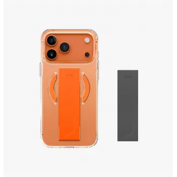 UNIQ Heldro Air ovitek za iPhone 17 Pro Max MagClick polnjenje, oranžen