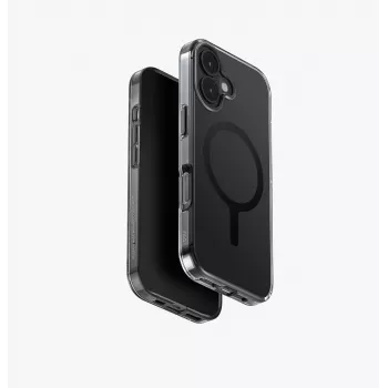 UNIQ Clario ovitek za iPhone 17, MagClick polnjenje, črn