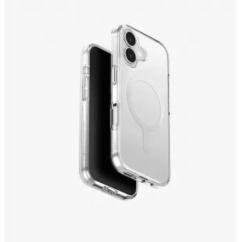 UNIQ Clario ovitek za iPhone 17, MagClick polnjenje, črn