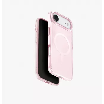 UNIQ Clario ovitek za iPhone Air Magclick polnjenje, roza