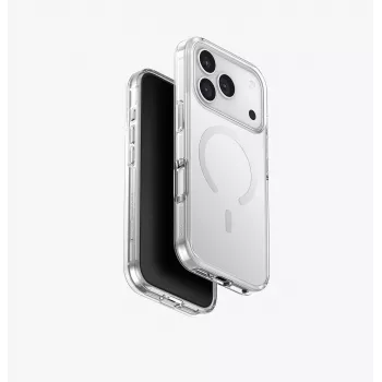 UNIQ Clario ovitek za iPhone 17 Pro Magclick polnjenje, prozoren