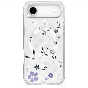 UNIQ Coehl Amara ovitek za iPhone 15 Pro s polnjenjem AirMagnetic - lila