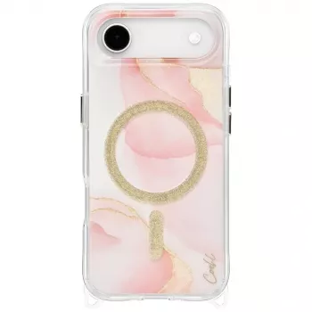 UNIQ Coehl Aeris ovitek za iPhone 15 Pro Max s funkcijo polnjenja MagSafe, roza