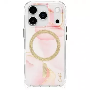 UNIQ Coehl Aeris ovitek za iPhone 17 Pro, magnetno polnjenje, roza