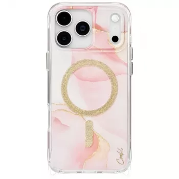 UNIQ Coehl Aeris ovitek za iPhone 17 Pro Max, magnetno polnjenje, roza