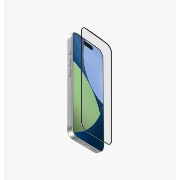 UNIQ Optix Vivid zaščitno kaljeno steklo za zaslon Apple iPhone 17 / 16 Pro, prozorno