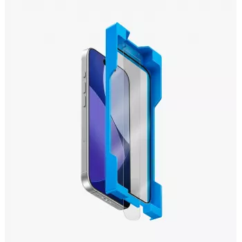 UNIQ Optix Exofit Vividdo zaščitno kaljeno steklo za zaslon iPhone 17 Pro Max z aplikatorjem