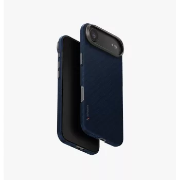 UNIQ Keva EDGE ovitek za iPhone Air s polnjenjem AirMagclick, moder