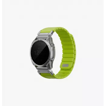 UNIQ Fluo x Smart-Fit jermen za uro za Garmin 26mm črn