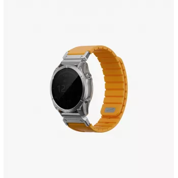 UNIQ Fluo Smart-Fit silikonski jermen za Garmin 26mm - oranžen