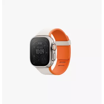 UNIQ Revix IV Premium reverzibilni magnetni jermen za Apple Watch 42/41/40mm bel/rumen