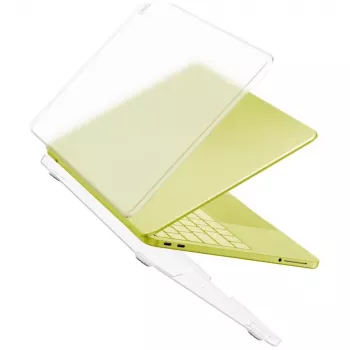 UNIQ Claro trdi ovitek za MacBook Air 13,6 inch (M2, 2022) – prosojen