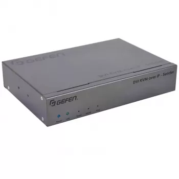 Gefen DVI KVM Over IP oddajniški paket – podaljšanje videa, zvoka, infrardečega signala, USB in serijskega signala