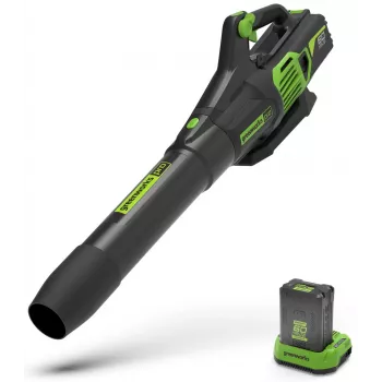 Greenworks 60V akumulatorski aksialni puhalnik listja GD60AB (naprava brez akumulatorja)