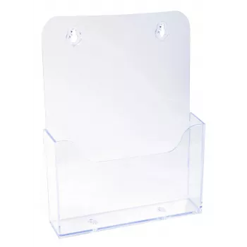 Exacompta stojalo za prospekte A5, 1 predal, polistiren, 73 x 173 x 214 mm (75058D)