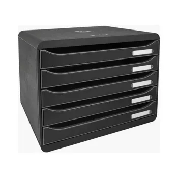 Exacompta BIG-BOX PLUS HORIZON predalnik A4 ležeče, 355 x 270 x 271 mm, črn (308714D)