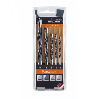 ALPEN-MAYKESTAG Alpen TM 5 Wood 4-5-6-8-10 mm set svedrov