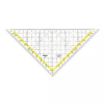 ARISTO geometrijski trikotnik 22,5 cm risalni trikotnik