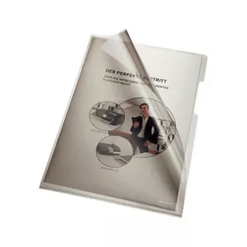 Esselte Leitz mapa za dokumente DIN A4 trdi PVC 0,15 mm siva 205000GR 100 kosov