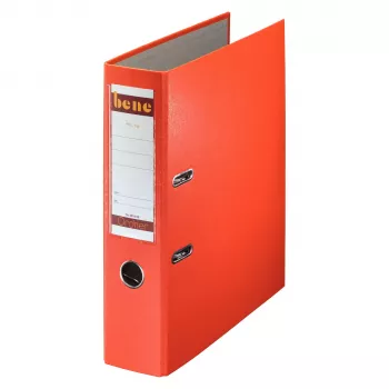 Esselte Leitz 291400OR registrator z vzvodom A4, 80 mm širina hrbta, kapaciteta 600 listov, oranžen