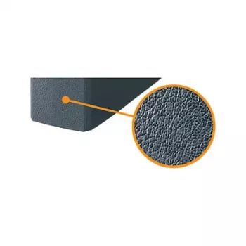 Bene registrator z vzvodom A4 80mm skrilasto siva PP plastika