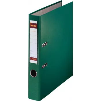 Bene registrator z vzvodom A4 52mm zelen PP plastika