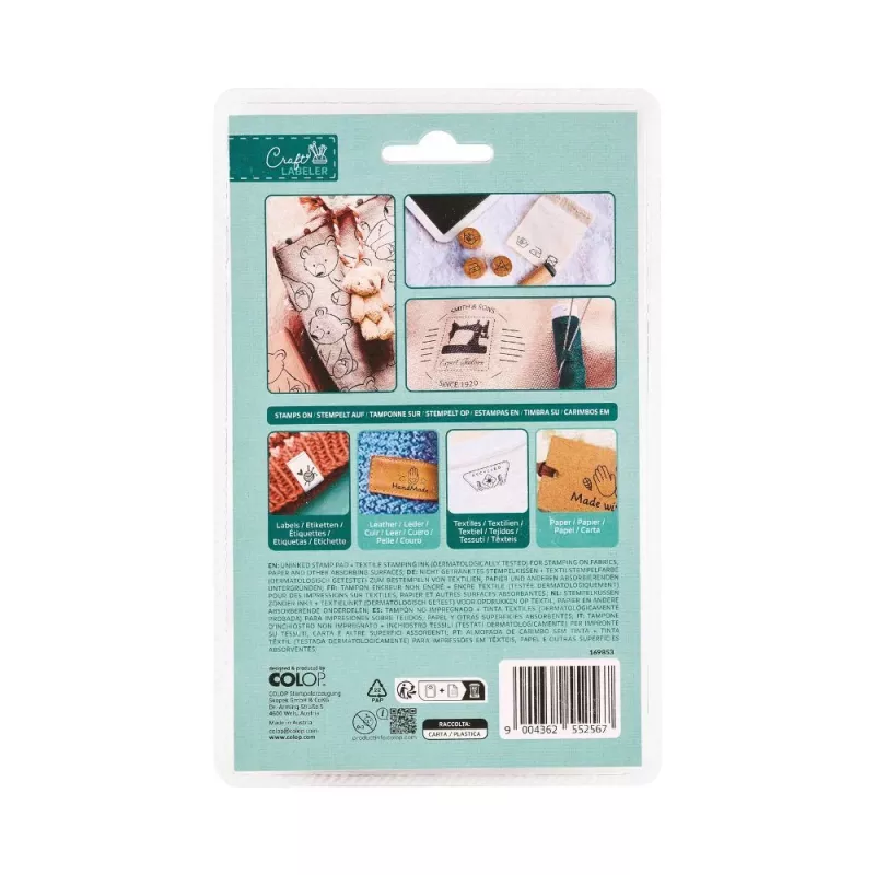 COLOP Craft Labeler set za tekstil