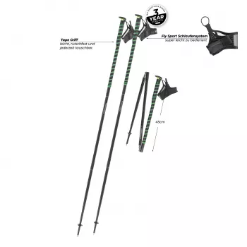 Komperdell FXP Composite Trail 115 cm tekaške palice