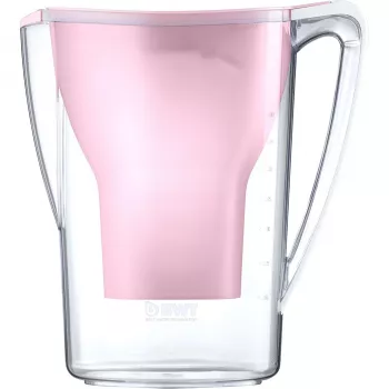 BWT Aqualizer Home 125557844 Pink vrč za filtriranje vode z 1 vložkom za vodni filter z magnezijem
