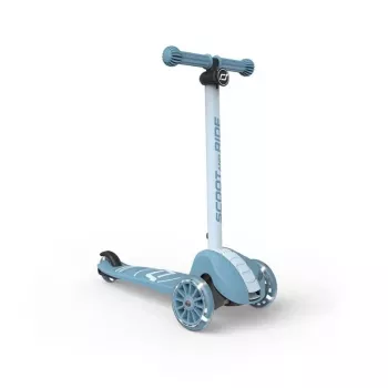 Scoot & Ride Highwaykick 3S LED s krmilnim sistemom 2v1 Steel S00933