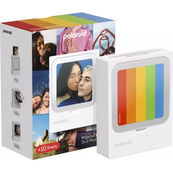 Polaroid Hi-Print 3x3 prenosni Bluetooth foto tiskalnik + 10 listov kartuše