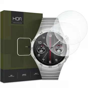 HOFI Glass Pro+ 2-krat kaljeno steklo zaščitna folija za zaslon za Huawei Watch GT 4 (46mm) prozorna