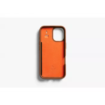 Bellroy Leather Card Case za iPhone 16 Plus, rjav